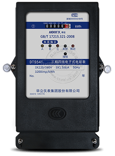 杭州华立DTS541三相四线电子式电能表|1级（计度器）